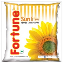 Fortune Sunlite Refined Sunflower Oil, 1L